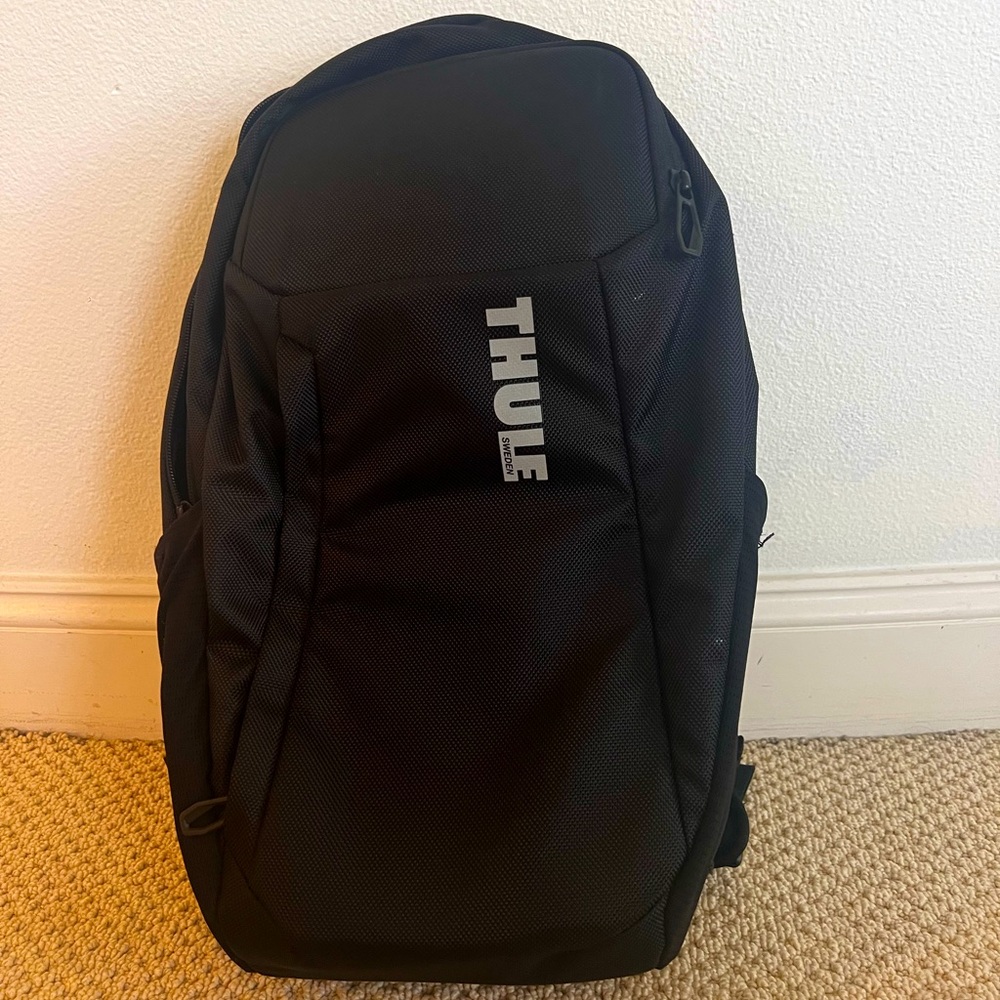 Thule Black Backpack Durable and Versatile